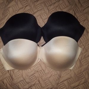 Maidenform strapless bras